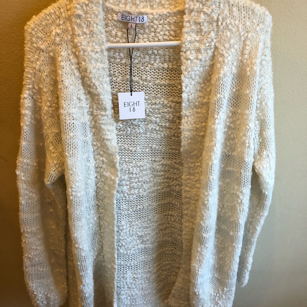 Textured Cardigan.